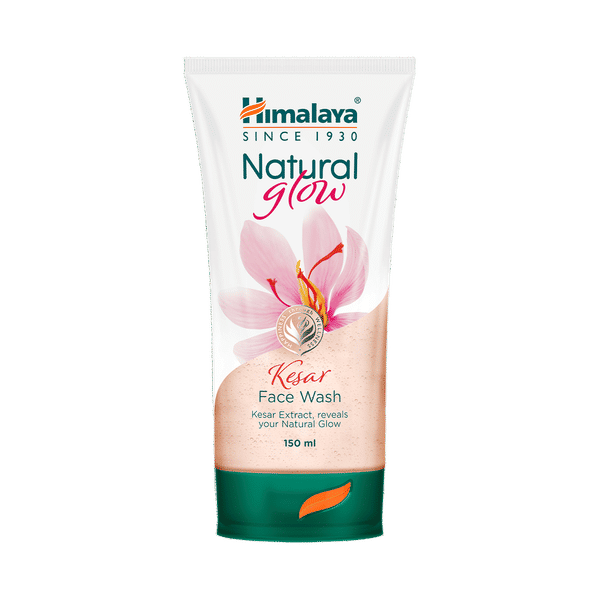 HIMALAYA NATURAL GLOW KESAR FACE WASH 150 ML X 12 PCS