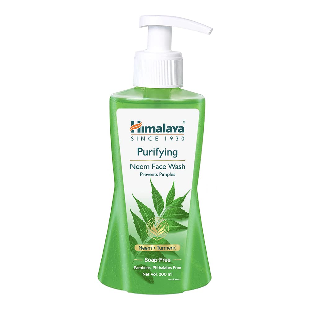 HIMALAYA PURIFYING NEEM FACE WASH PUMP 200 ML X 6 PCS