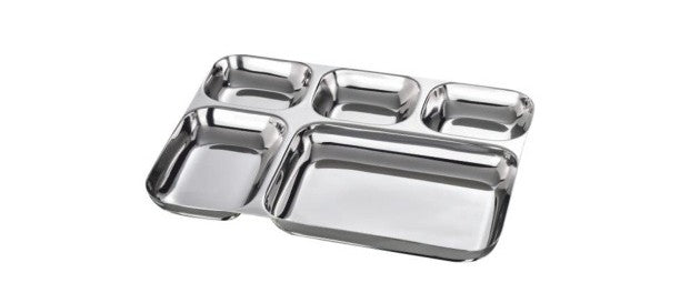 5 IN 1 SQUARE THALI 1PC