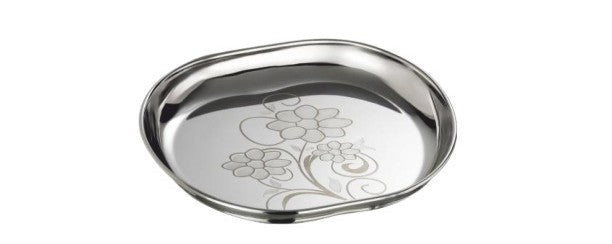 SS APPLE PLATE 1PC