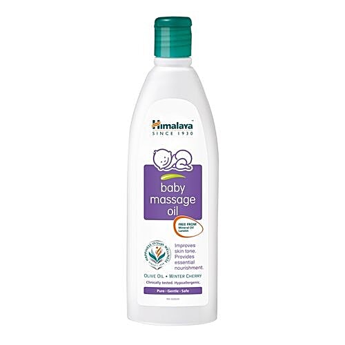 HIMALAYA BABY MASSAGE OIL 100 ML X 12 PCS
