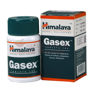 HIMALAYA CAPSULES ( GASEX ) 100 TABS X 12 BTL