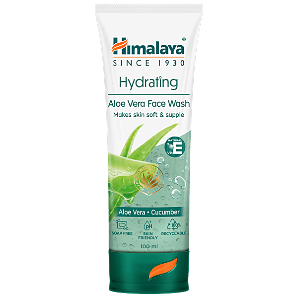 HIMALAYA HYDRATING ALOEVERA FACE WASH 100 ML X 12