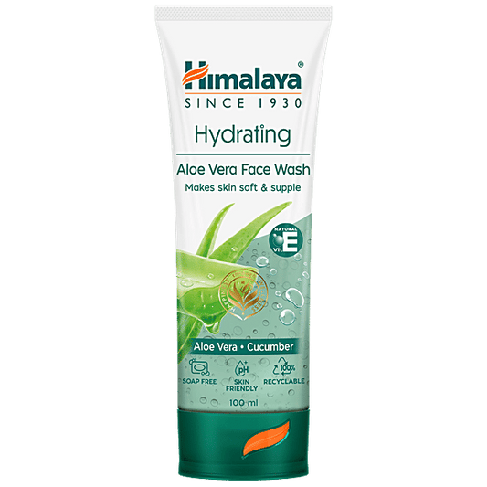 HIMALAYA HYDRATING ALOEVERA FACE WASH 100 ML X 12