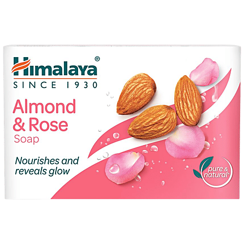 HIMALAYA SOAP ( ALMOND & ROSE ) 125 GM X 12 PCS
