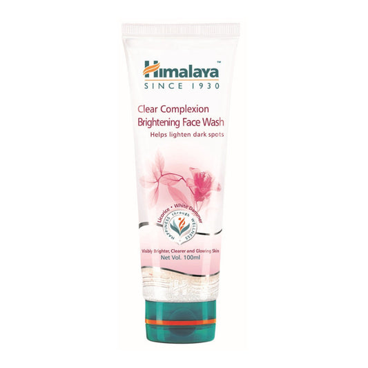 HIMALAYA CLEAR COMPLEXION BRIGHTENING FACE WASH 100 ML X 12