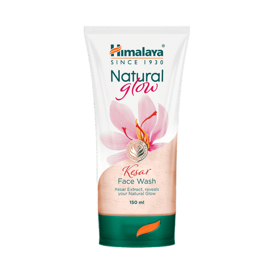 HIMALAYA NATURAL GLOW KESAR FACE WASH 150 ML X 12 PCS