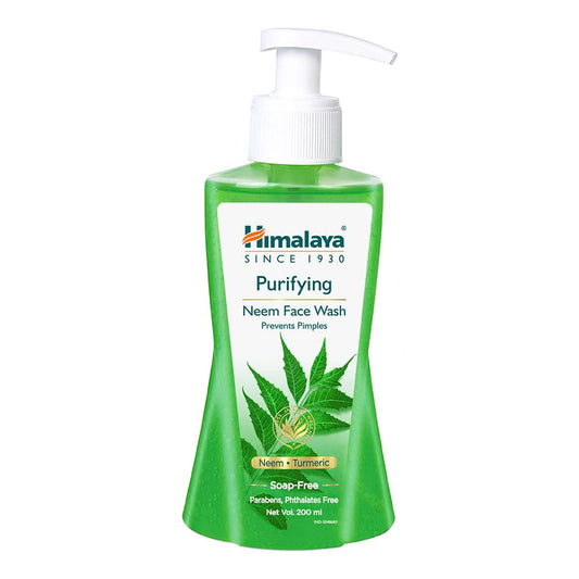 HIMALAYA PURIFYING NEEM FACE WASH PUMP 200 ML X 6 PCS
