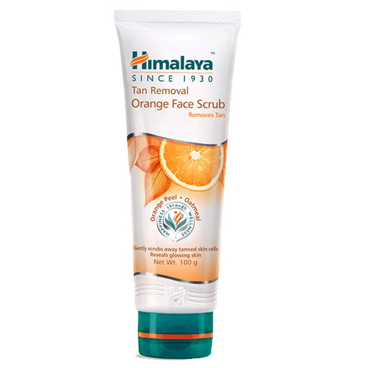 HIMALAYA ORANGE FACE SCRUB ( TAN REMOVAL ) 100 GM X 12 PCS