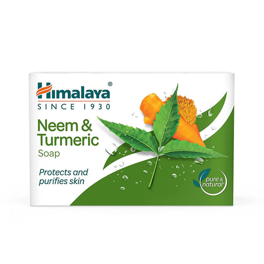 HIMALAYA NEEM AND TURMERIC SOAP 125G X 12 PCS