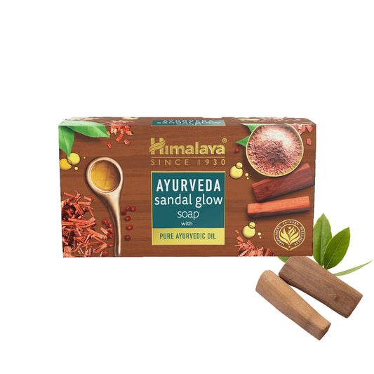 HIMALAYA AYURVEDA SANDAL GLOW SOAP 125 GM X 12 PCS