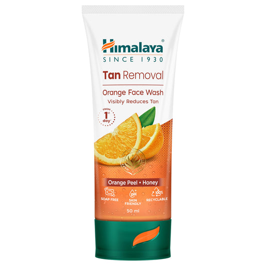 HIMALAYA ORANGE FACE WASH ( TAN REMOVAL ) 100 ML X 12 PCS