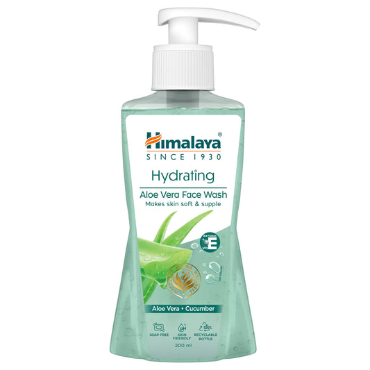 HIMALAYA ALOEVERA FACE WASH PUMP 200 ML X 9 PCS
