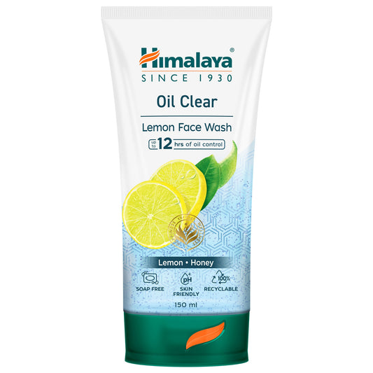 HIMALAYA OIL CLEAR LEMON FACE WASH 150 ML X 150 G X 12