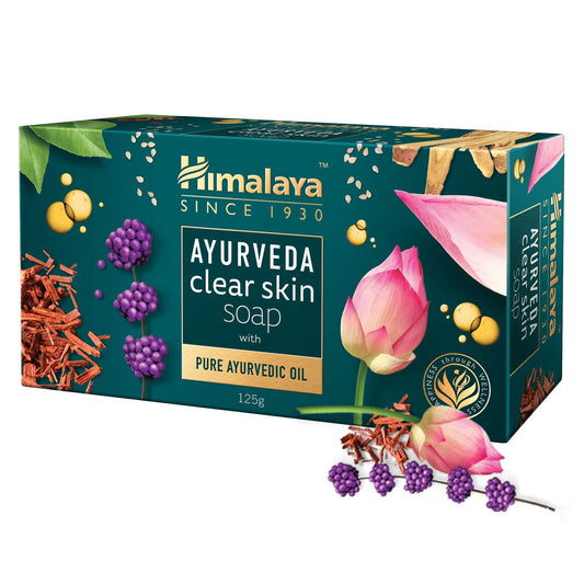 HIMALAYA AYURVEDA CLEAR SKIN SOAP 125 GM X 12 PCS